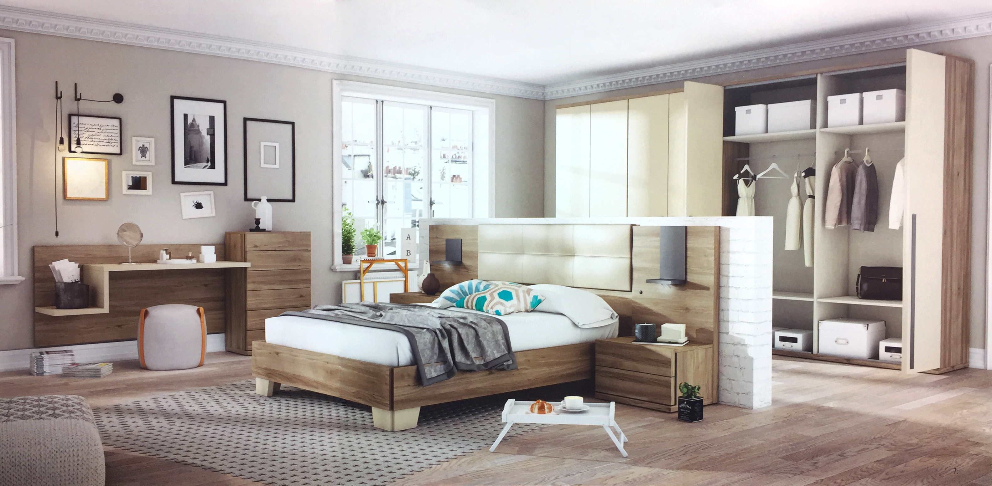 Dormitorio de exposición